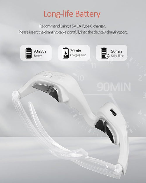 Red Eye Massager Under-Eye Glasses Massager Relieves Eye