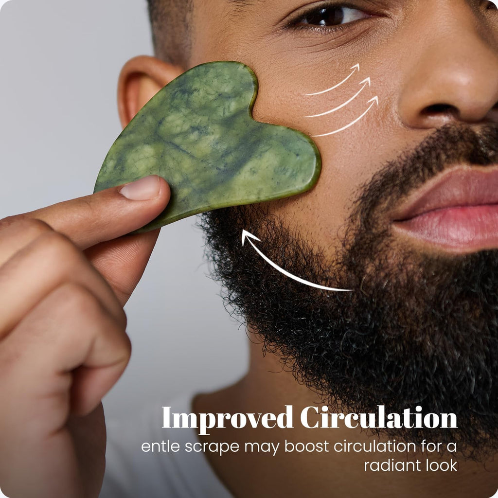 Gua Sha Facial Tools & Jade Face Roller