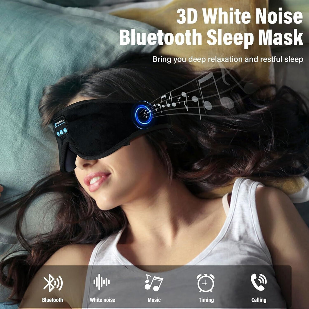 One Piece of 3D Wireless Sleep Mask Featuring